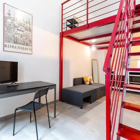 Lägenhet Red Loft Torino,un Mix Di Storia E Tendenza