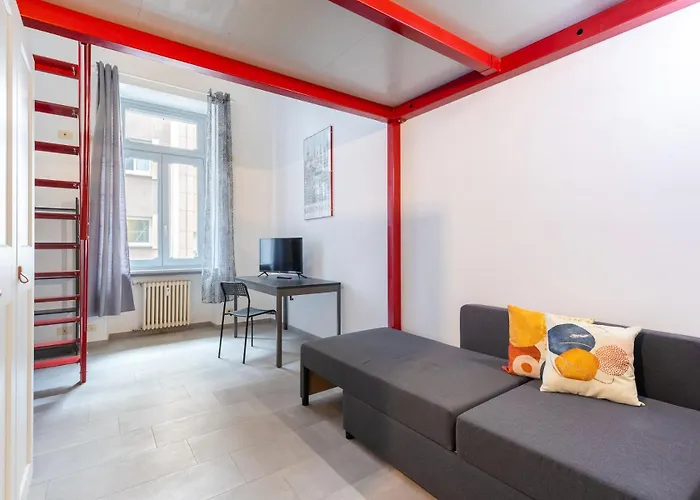 Lägenhet Red Loft Torino,un Mix Di Storia E Tendenza *